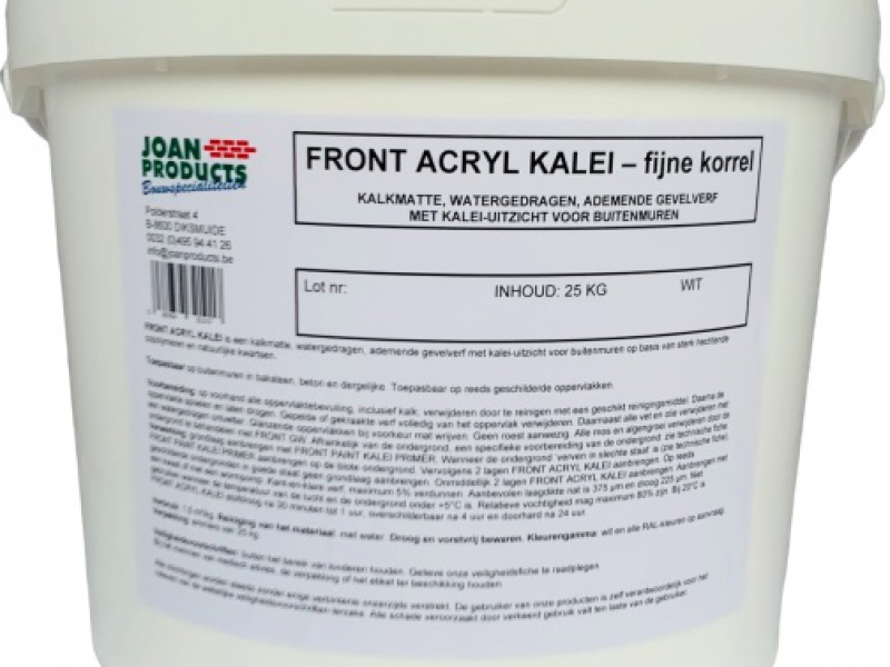 FRONT ACRYL KALEI Kaleiproducten - Joan Products